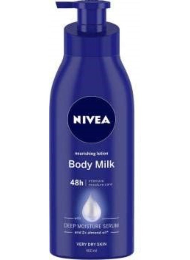 Nivea Nourishing Body Milk Dry Skin type Lotion,2 Piece 400ml&200ml - Image 3